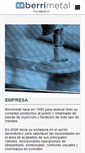 Mobile Screenshot of berrimetal.com