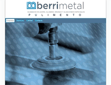 Tablet Screenshot of berrimetal.com